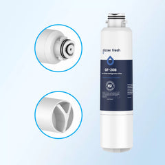 DA29-00020B, DA29-00020A Replacement Refrigerator Water Filter by Glacier Fresh, 3-Pack