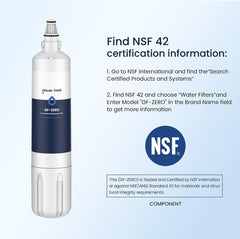 Glacier Fresh Replacement for Sub-Zero 4204490 Refrigerator Water Filter with Air Filter, 3-Pack