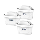 Glacierfresh Wasserfilter kartusche 3 Pack Kompatibel mit BRITA Maxtra+