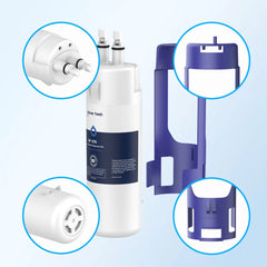 Refrigerator Water Filter Compatible With W10295370, EDR1RXD1, Filter 1 Made by Glacierfresh