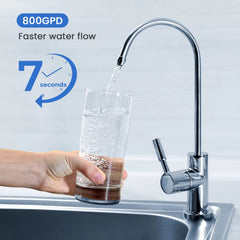 U03 800GPD Reverse Osmosis System, Under sink RO System - Glacier Fresh U03