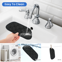 Glacier Fresh Refrigerator Water Drip Tray Cache For Fridge Water Dispenser From Water Splatter and Spills, 2-Pack