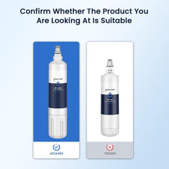 Glacierfresh 4204490 Water Filter and 7007067 Air Purification Cartridge Combo Pack