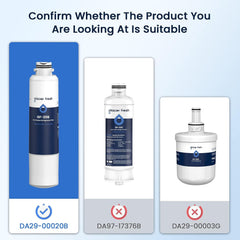 Glacier Fresh Replacement for Samsung DA29-00020B, HAF-CIN Refrigerator Water Filter