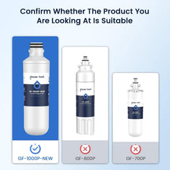 3-Pack LT1000P, LT1000PC, LT1000P/PC/PCS Water Filter by Glacier Fresh