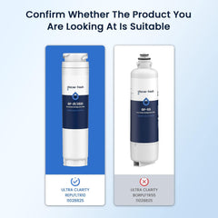 Glacier Fresh Replacement for Bosch 644845, 9000077104, Ultra Clarity REPLFLTR10 Refrigerator Water Filter, 3-Pack
