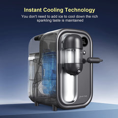 Carbonated Sparkling Water Machine Maker Made by Glacier Fresh