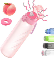 JMEY Bottle with Flavor Pods, 32 oz Scent Water Cup with Straw - BPA-Free, Leakproof, Suitable for Travel, Gym, Home, Outdoor, and School